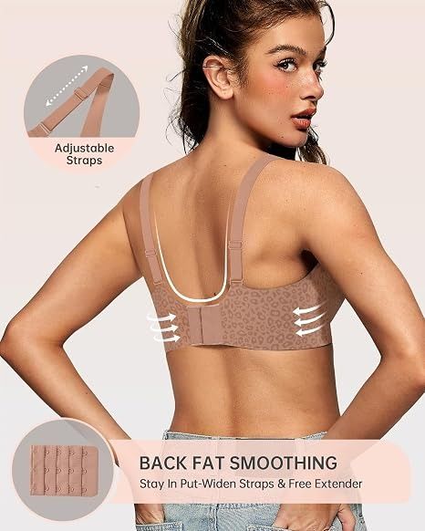 Immagine di Oeak Leopard Print Bra 3